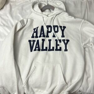 Happy Valley White Hoodie
